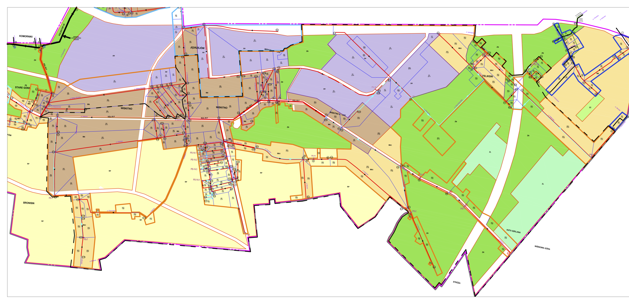 Remont ul. Kolumny w Łodzi wraz z budową kanalizacji sanitarnej, budową i przebudową wodociągu oraz budową rowu
